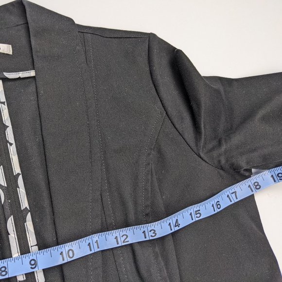 CAbi Military Black Blazer Style #329 Women’s sz 4 - Picture 5 of 8